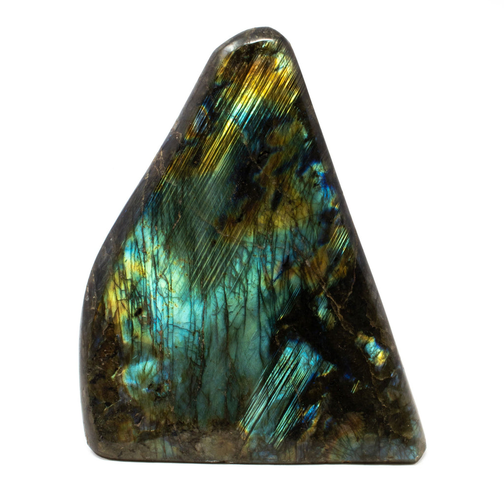 Labradorite Freeform Polished with Cut Base 6"
