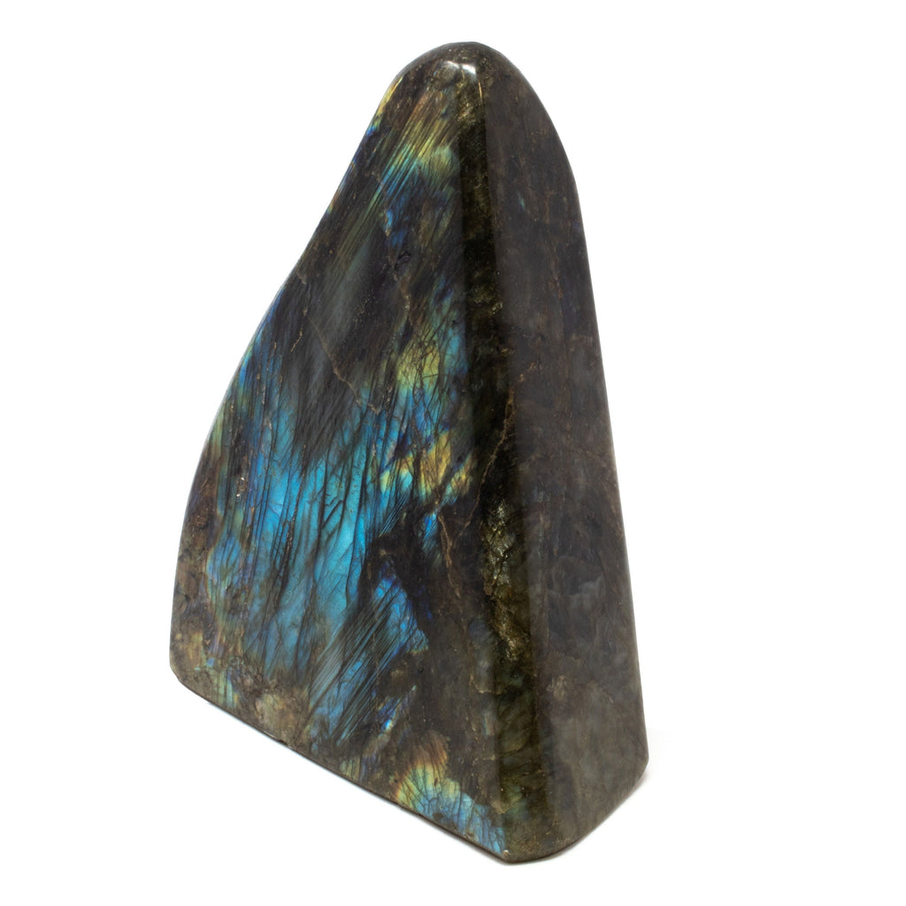 Labradorite Freeform Polished with Cut Base 6"