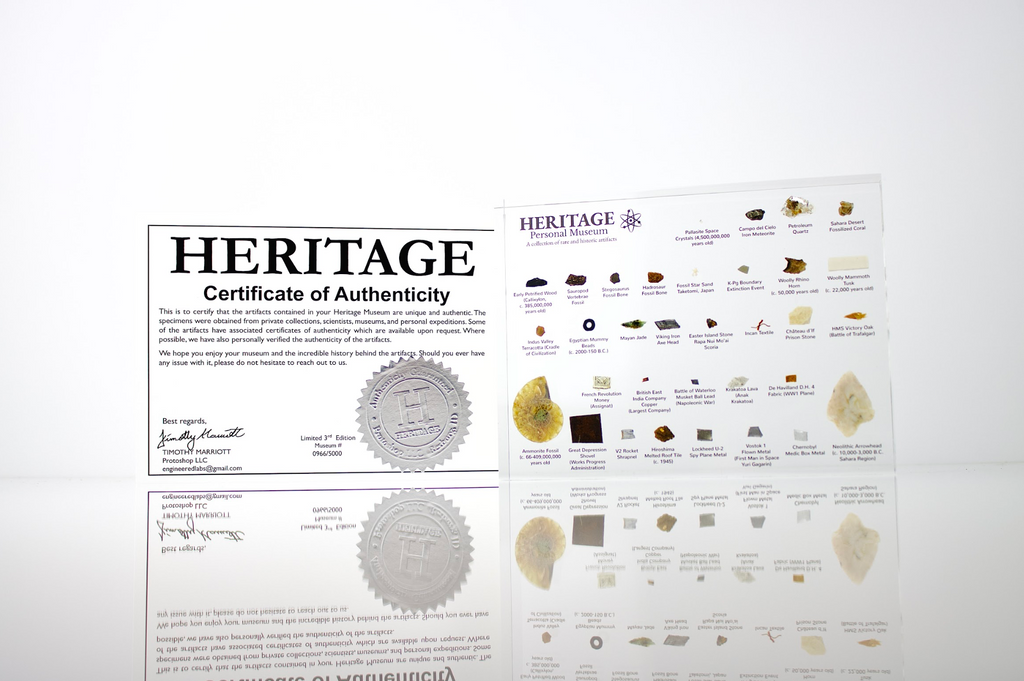 Heritage Personal Museum - 3rd Edition