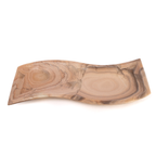Pink Cafe Onyx Tray - Flat with S Curve