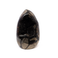 Septarian Druze Geode Freeform Egg with Cut Base from Madagascar