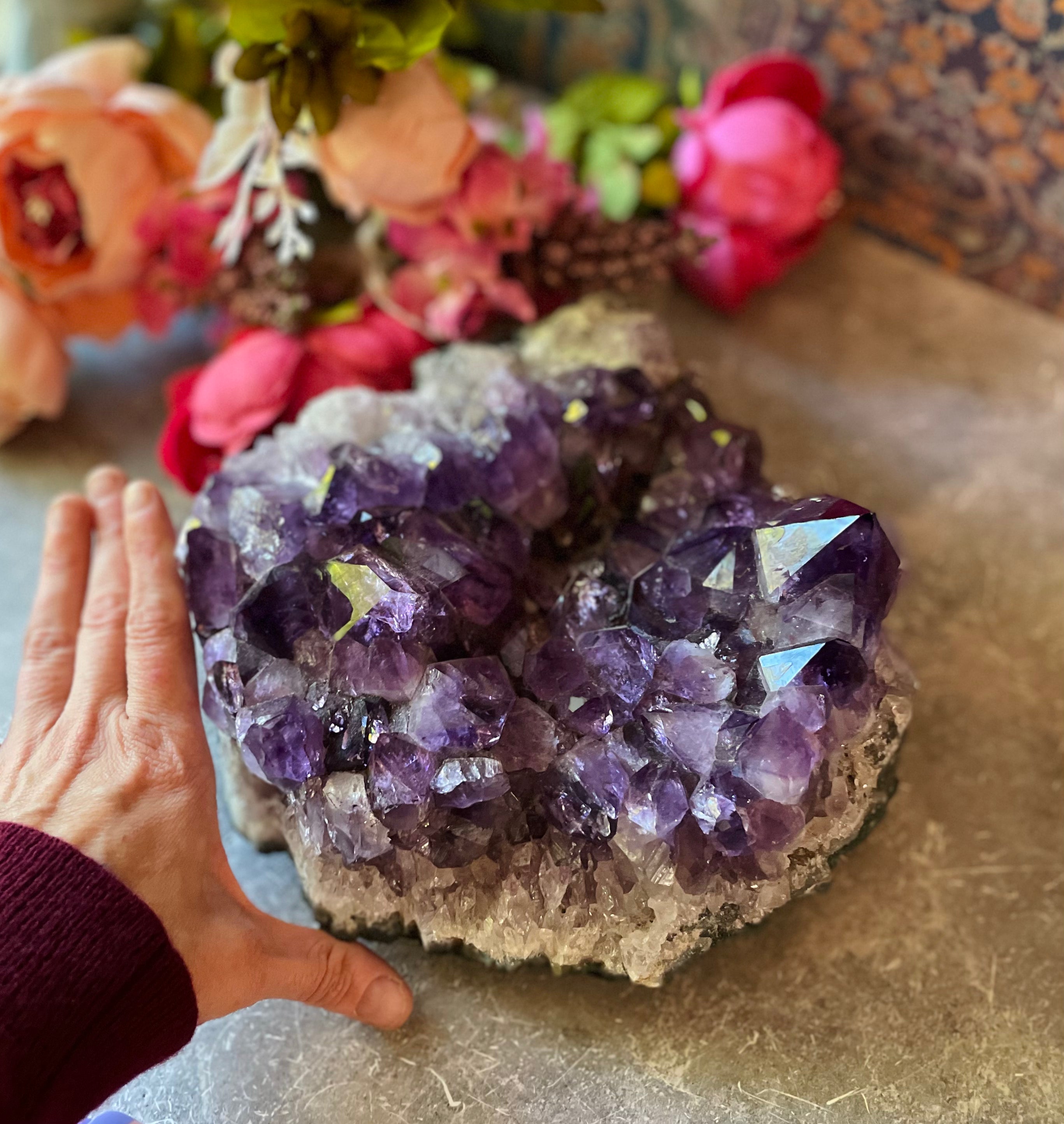 Large Brillant Amethyst