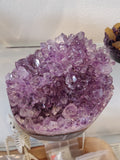 Amethyst "Flower" Formation Geode Sculpture