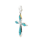 Cross Pendant Turquoise