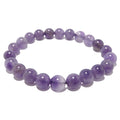 Amethyst Bracelet Lilac Purple Gemstone Beads