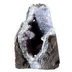 Amethyst Geode Blue Chalcedony Spiritual Meditation Crystal