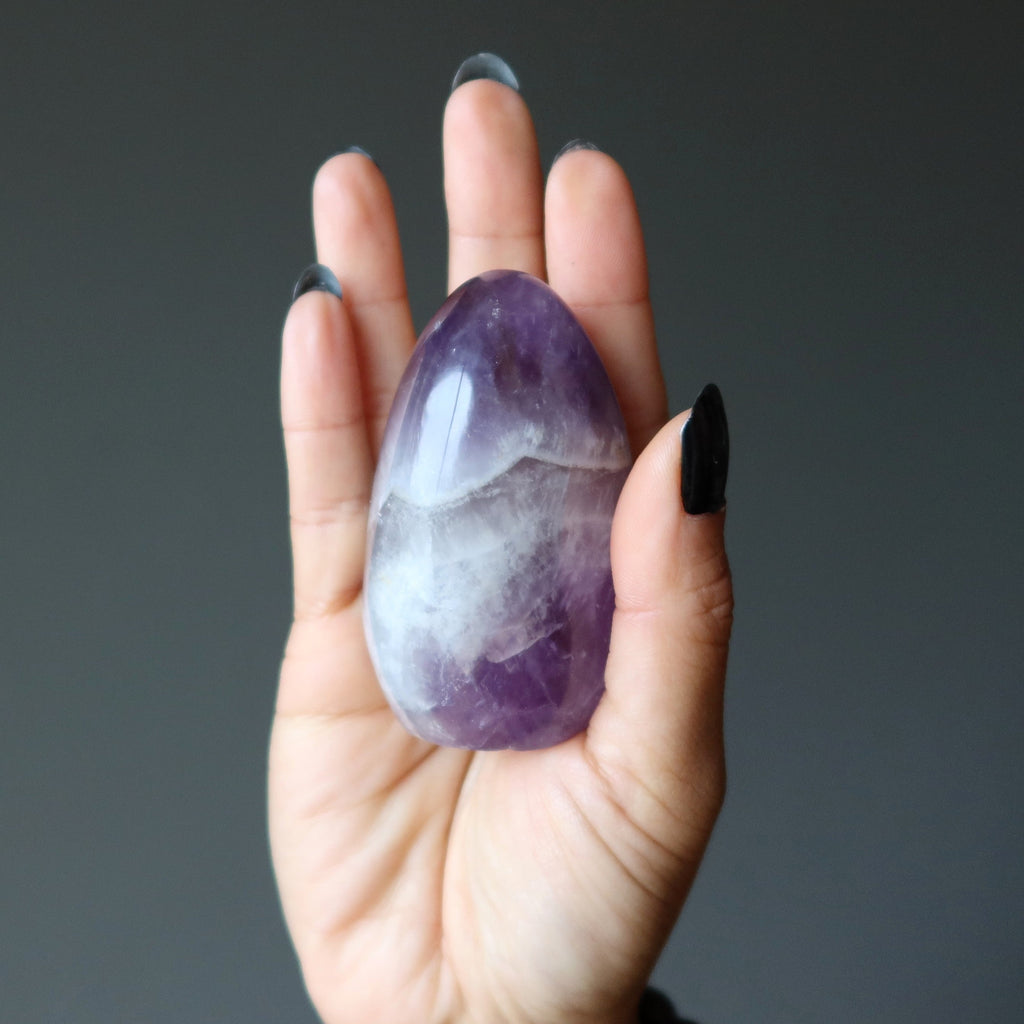 Amethyst Polished Stone Standing Crystal