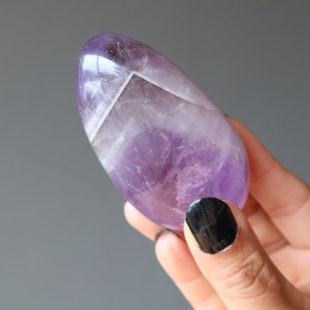 Amethyst Polished Stone Standing Crystal