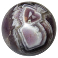 Amethyst Sphere Angel Wing Purple Chevron Crystal Ball