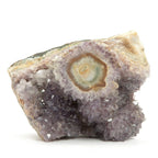 Amethyst Cluster with Rare Stalactite Eye Formations