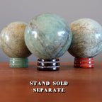 Gemstone Display Stands for Crystal Balls and Eggs