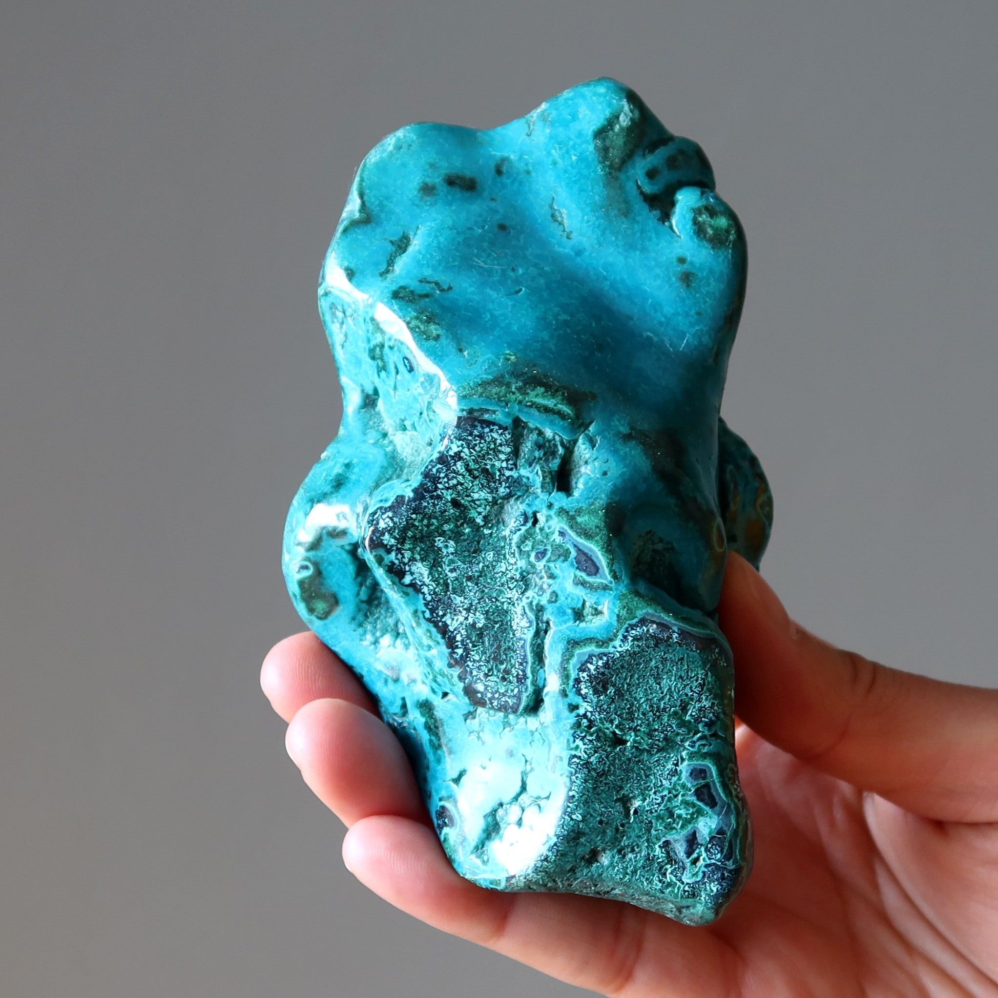 Chrysocolla Nature Art Blue Stone