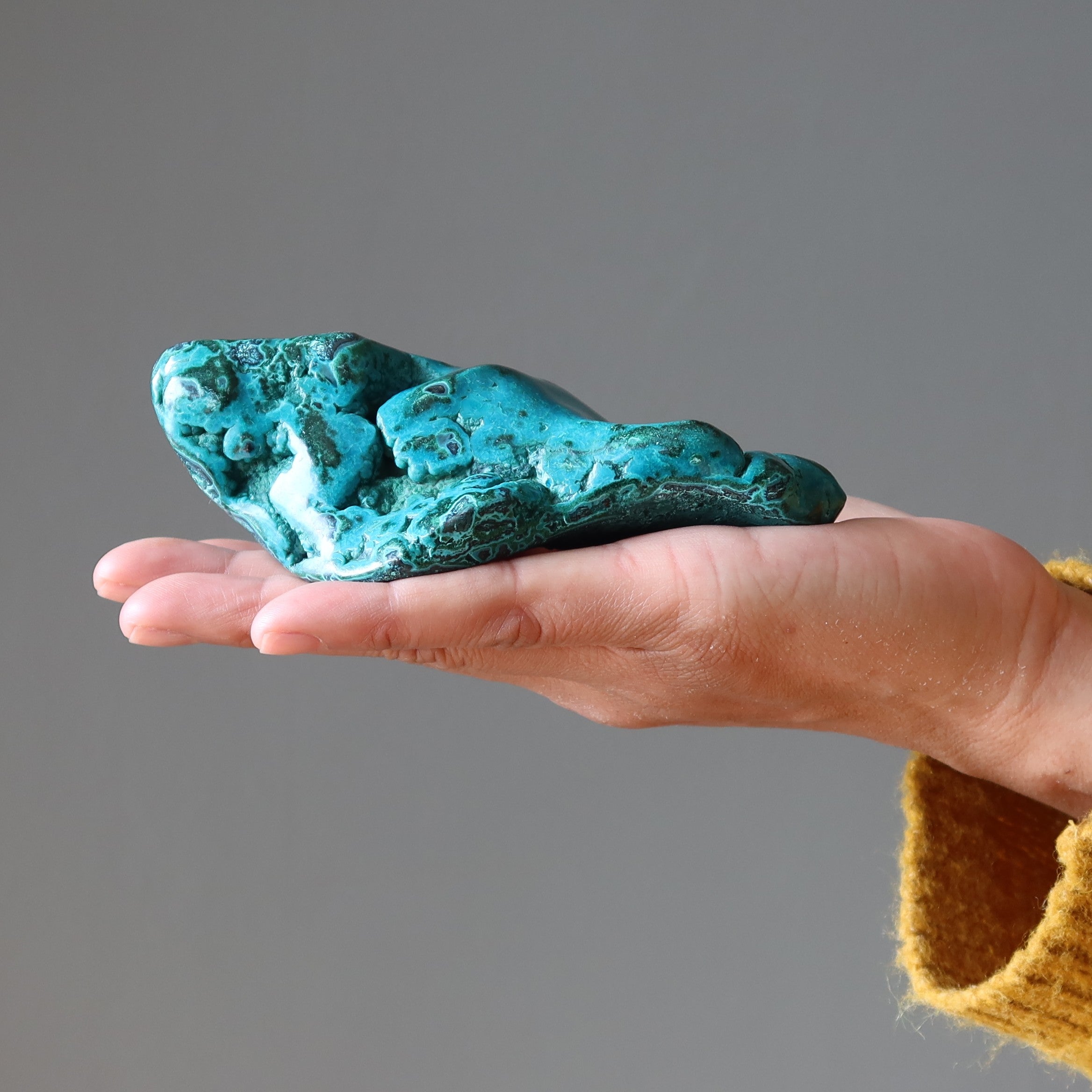 Chrysocolla Nature Art Blue Stone