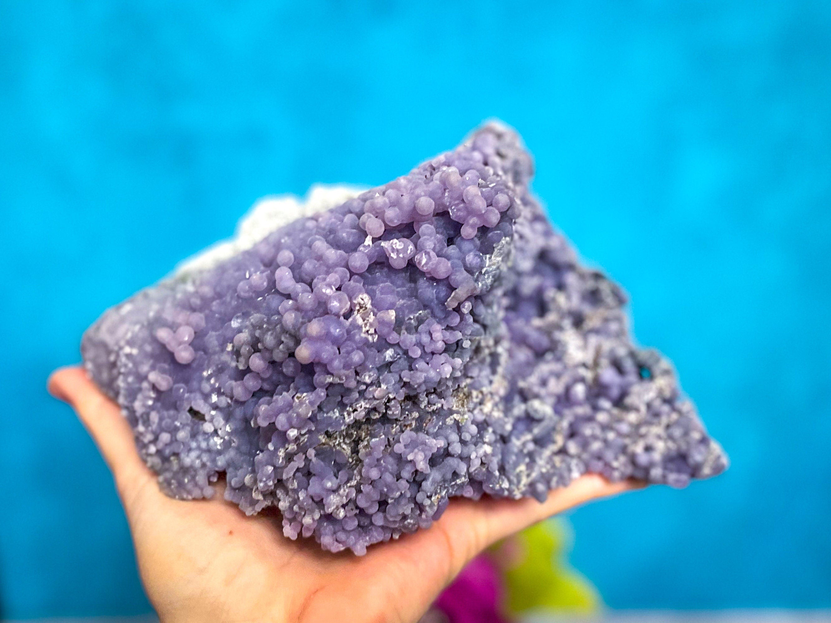 Large Purple Grape Agate