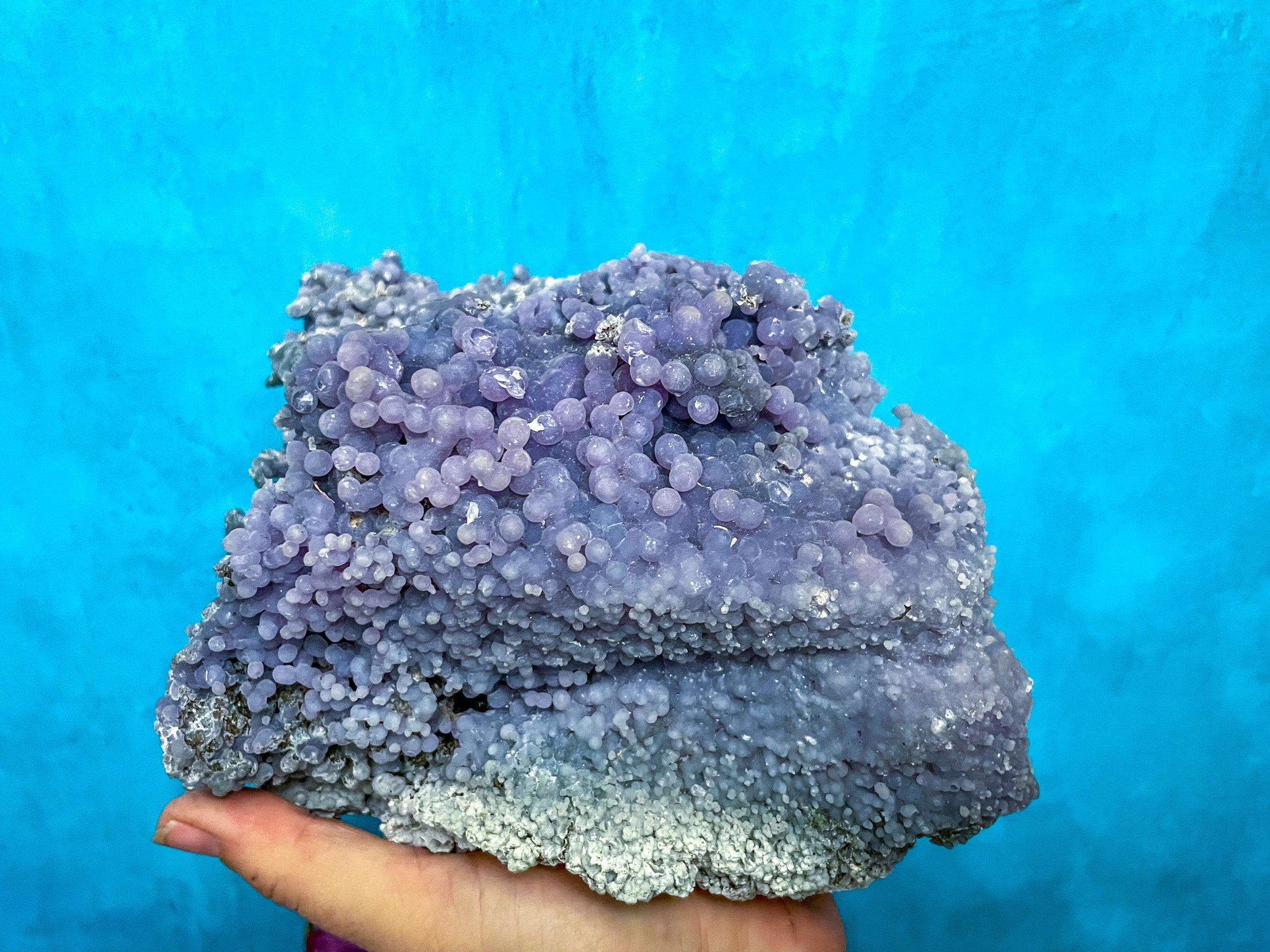 Large Purple Grape Agate