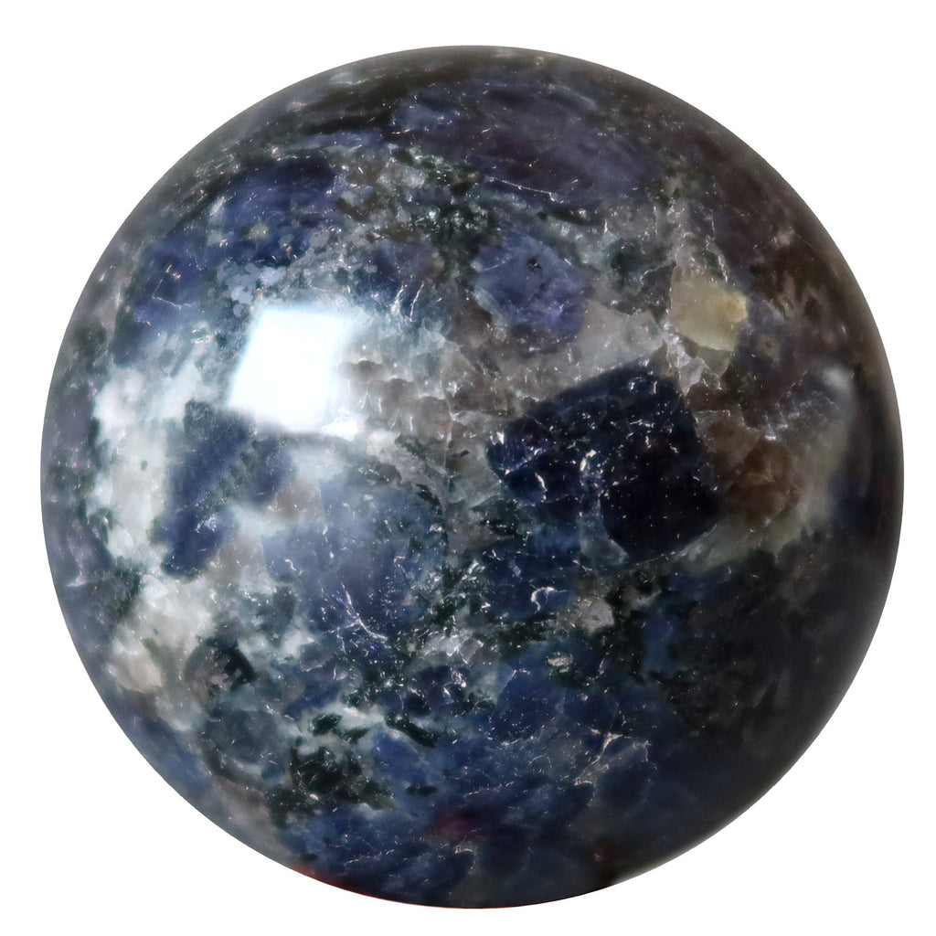 Iolite Blue Crystal Ball