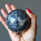 Iolite Blue Crystal Ball