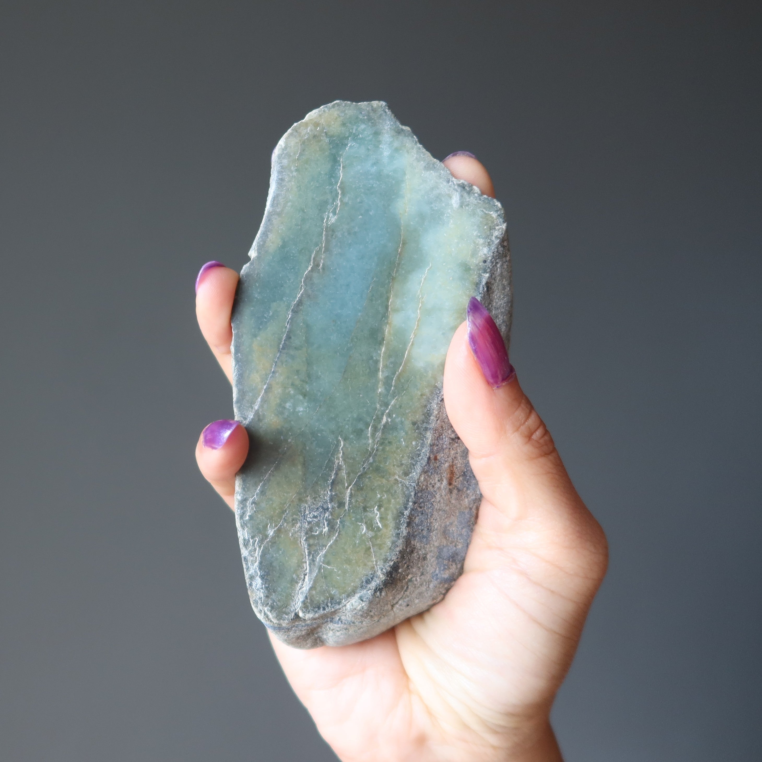 Jade Polished Raw Crystal Green Jadeite