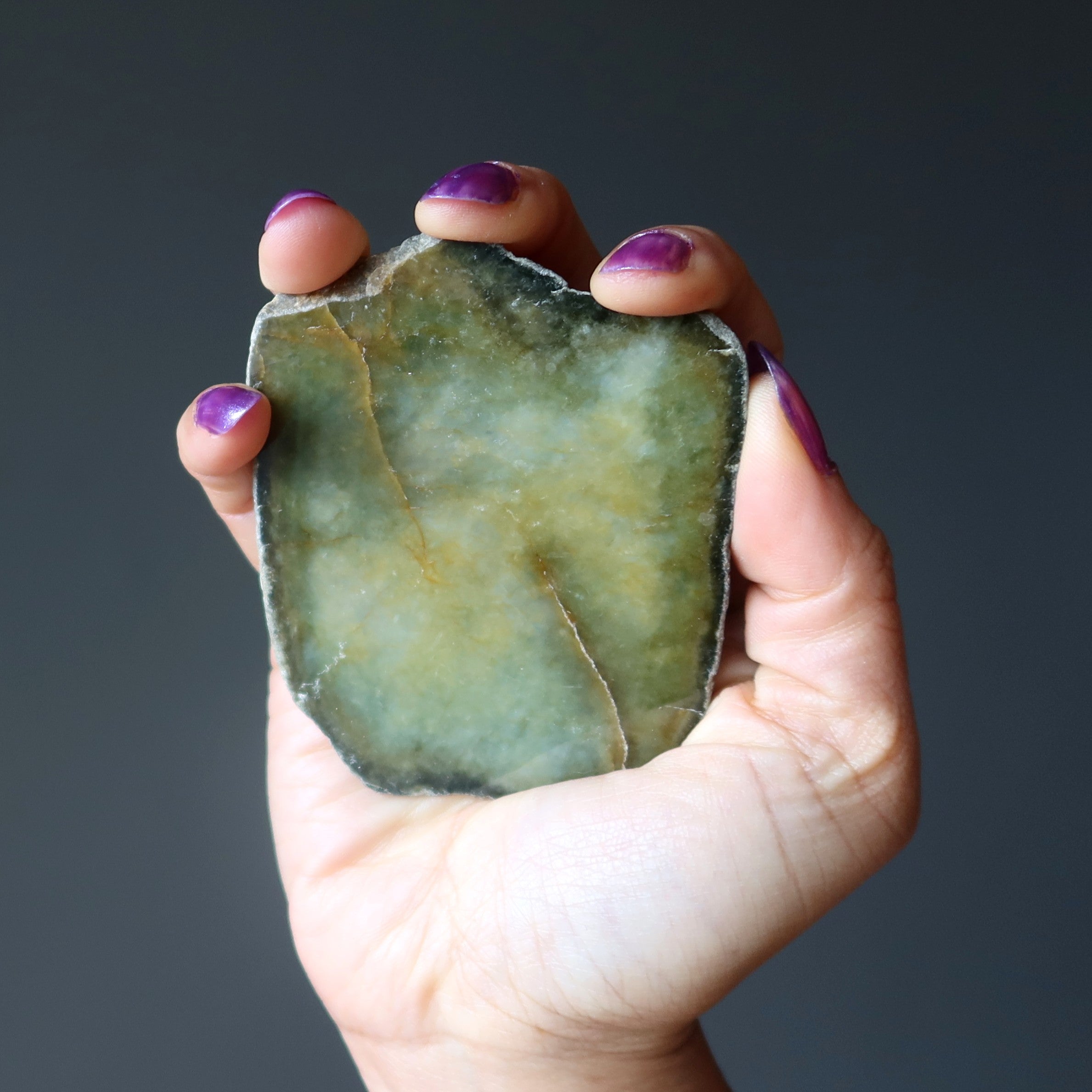 Jade Polished Raw Crystal Green Jadeite