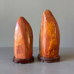 Red Jasper Showpiece Vibrant Standing Stone
