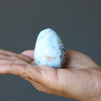 Larimar Egg Blue Atlantis Caribbean Sea Stone