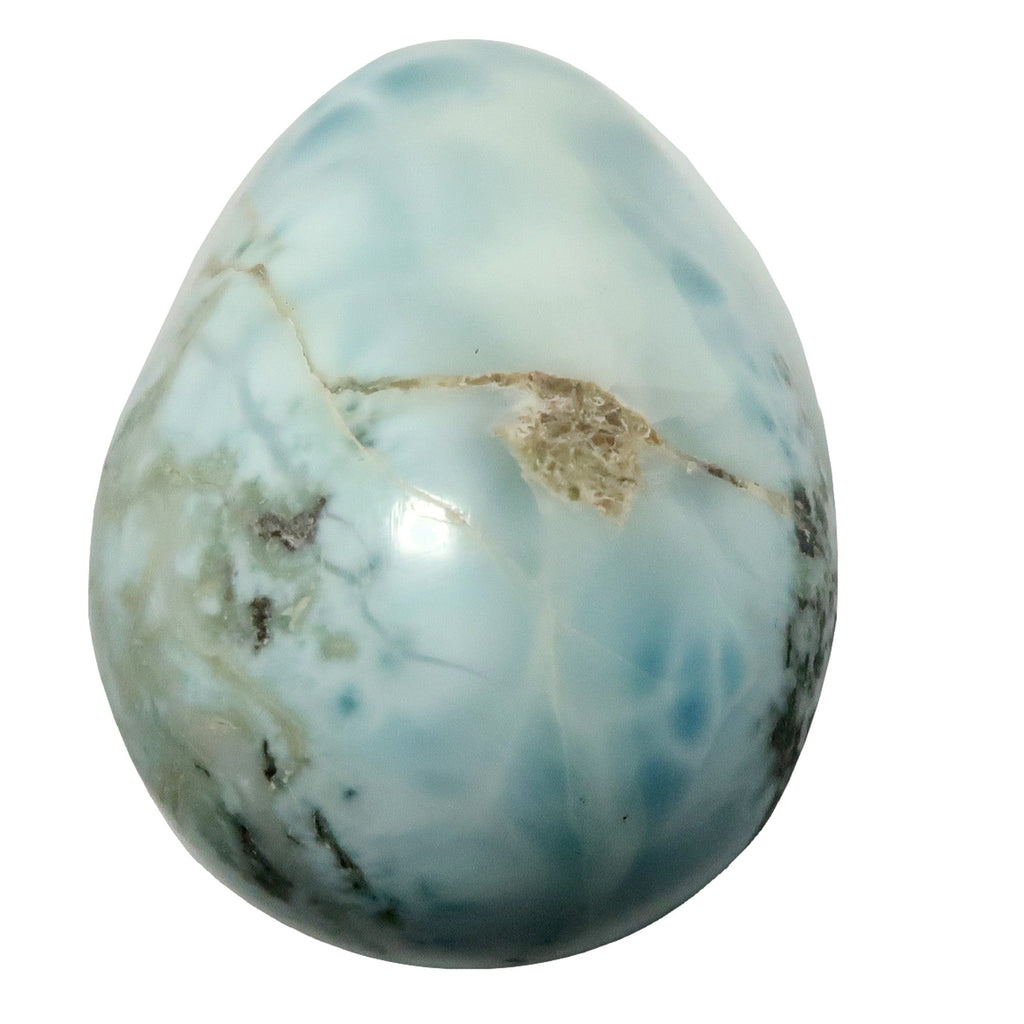 Larimar Egg Blue Atlantis Caribbean Sea Stone