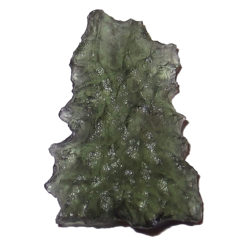 Moldavite Tektite Saw Blade Time Space Real Green Meteorite