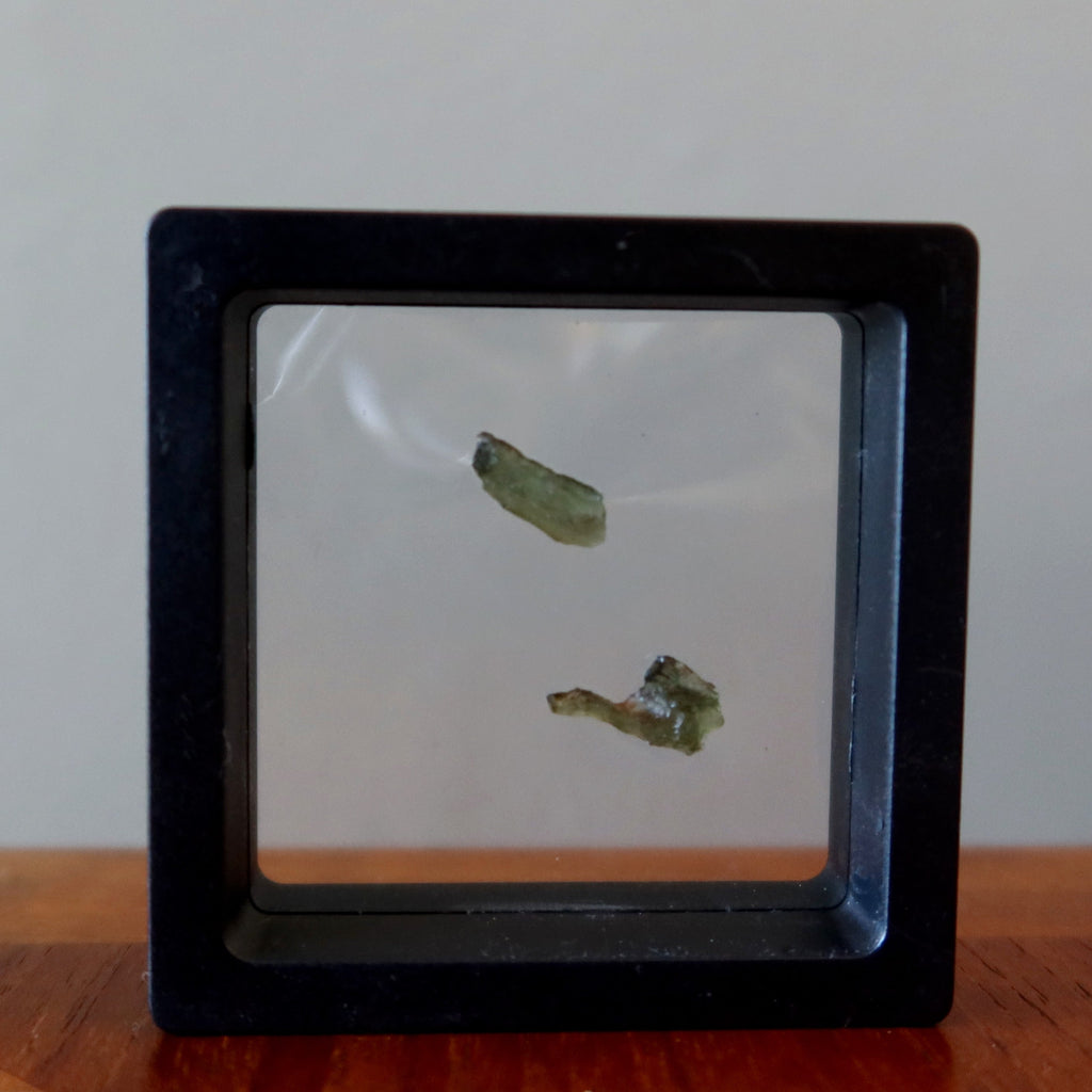 Moldavite Green Tektite My Mini Martian Alien Gem