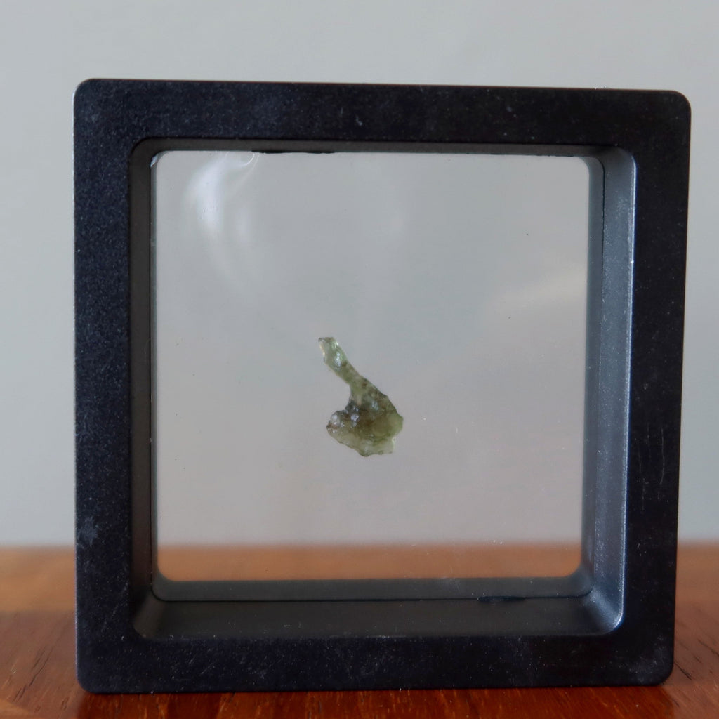 Moldavite Green Tektite My Mini Martian Alien Gem