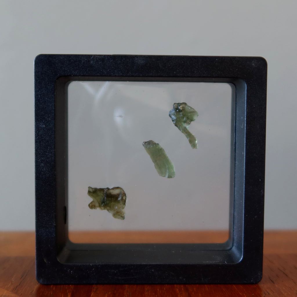 Moldavite Green Tektite My Mini Martian Alien Gem