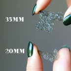 Moldavite Green Tektite Call of Karma Slim Slice