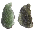 Moldavite Green Tektite Pair Cosmic Lover Soulmates