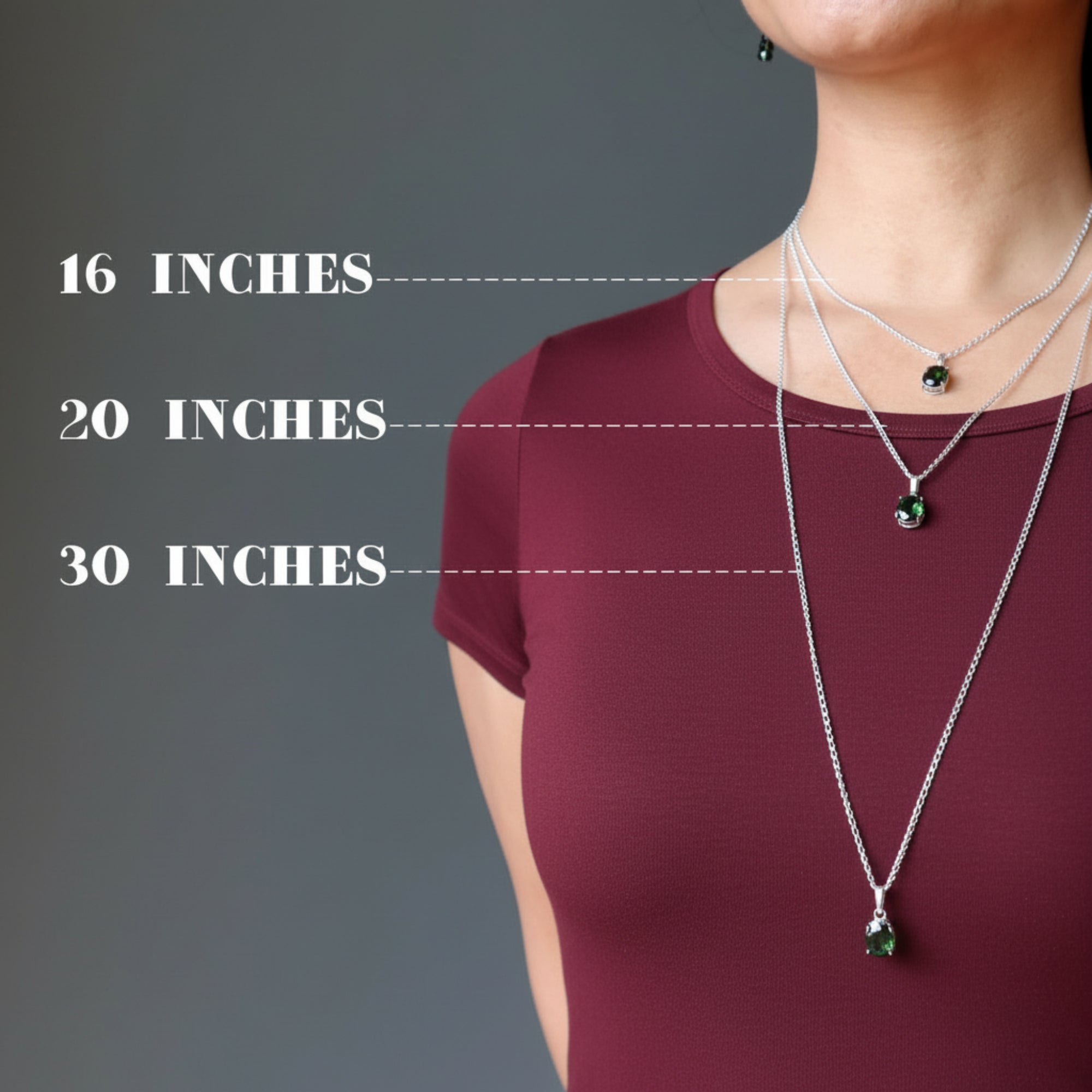 Moldavite Necklace North Star Blessings Sterling Silver
