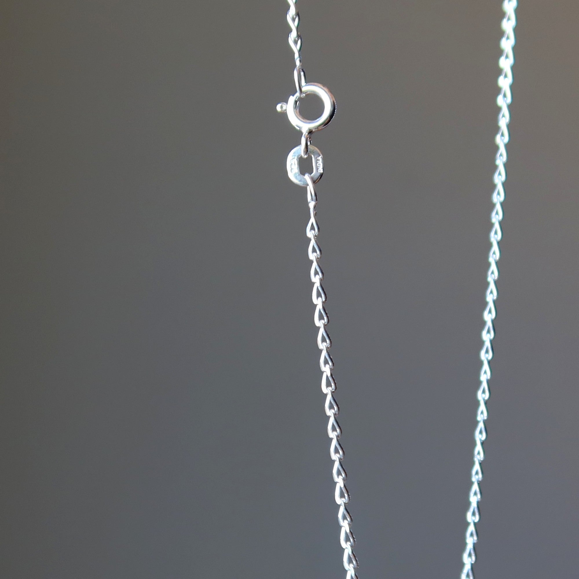 Moldavite Necklace High Vibration Gem Sterling Silver