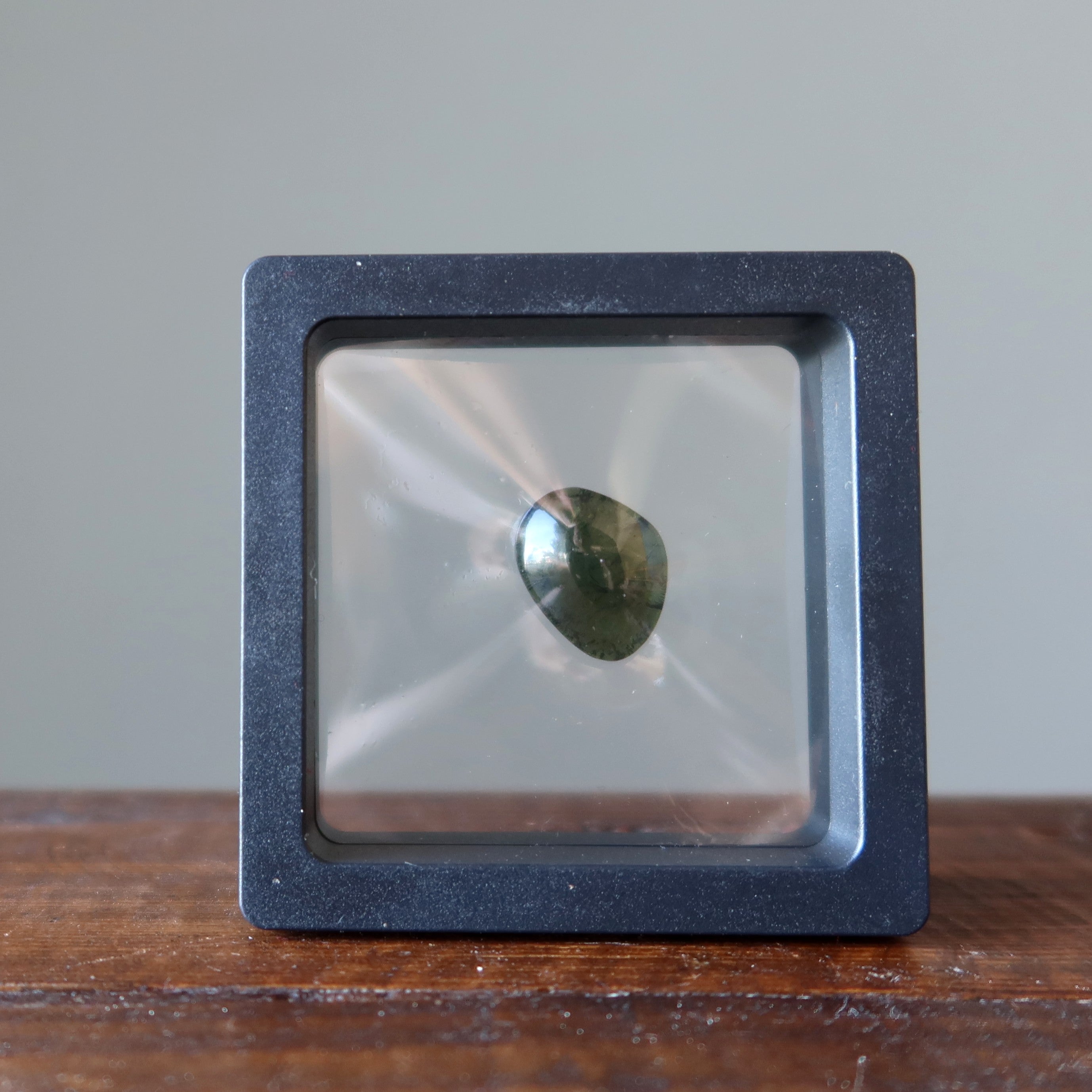 Moldavite Polished Green Tektite Soul Star Chakra Gem