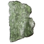 Moldavite Green Tektite Call of Karma Slim Slice