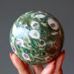 Ruby Fuchsite Sphere