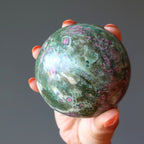 Ruby Fuchsite Sphere