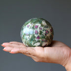 Ruby Fuchsite Sphere