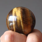 Tigers Eye Sphere Golden Champion Crystal Ball