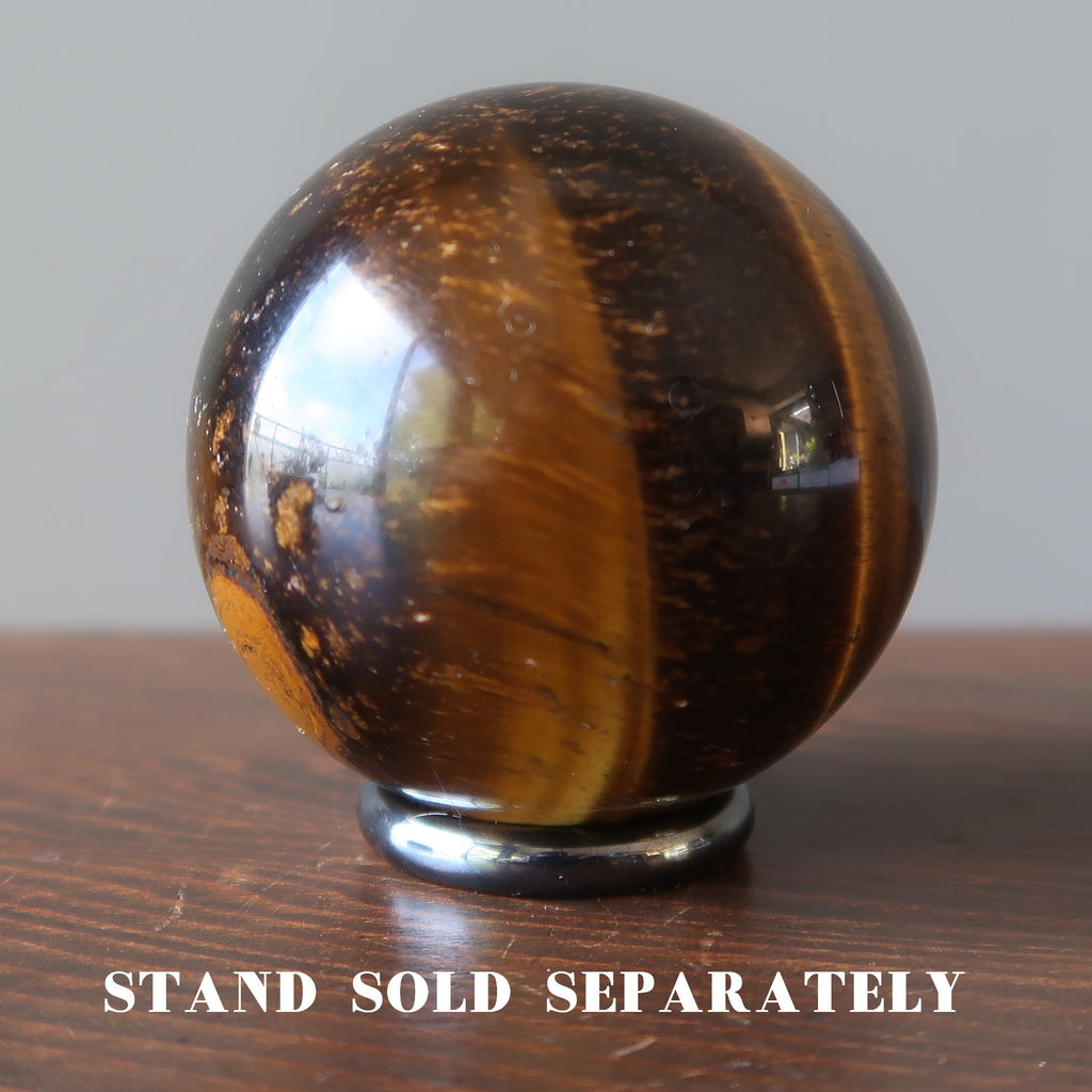 Tigers Eye Sphere Golden Champion Crystal Ball